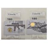 2nd Amendment 1/1000 oz .999 Fine Gold Round