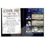 Gehrig Dimaggio Rivera autos card