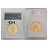2009-S John Tyler Proof PF69 DCAM US Dollar