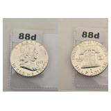1963 Franklin Silver Half Dollar Uncirculated