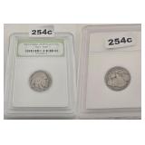 INB Graded Indian Head Buffalo Nickel Coin