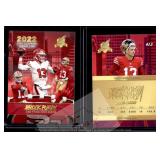 Brock Purdy 2022 Gold Lightning rookie