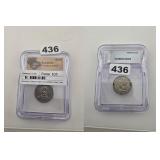 1954 Mexico 25 Centavos Silver ICG Graded Coin