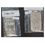 Metalor American Flag 1 oz Fine Silver Bar