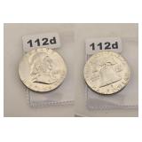 1963-D Franklin Silver Half Dollar Uncirculated