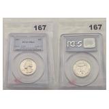 1957 Silver Washington Quarter PCGS PR66 Proof