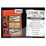 Mantle Gehrig Musial Iconic Ink Facsimile Autos