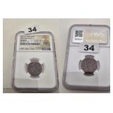 VOC N.E. Indies Duit New York Copper Penny NGC