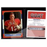 Tom Brady Sports Journal Retirement card