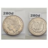 1921 Morgan Silver Dollar Uncirculated Coin