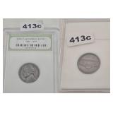 1942-D Early Jefferson Nickel Silver Coin...