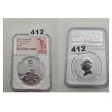 2025 Australia Silver Year of the Snake MS70