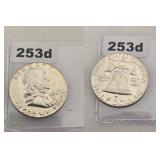 1963 Franklin Silver Half Dollar Uncirculated