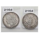 1921 Morgan Silver Dollar United States Coin