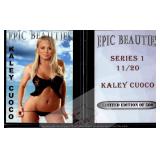 Kaley Cuoco Epic Beauties Trading Card