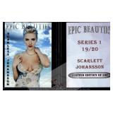 Scarlett Johansson Epic Beauties Trading Card