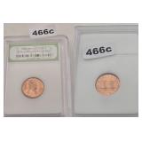 1960 D Lincoln Memorial Copper Penny BU...