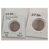 1973 Yugoslavia 20 Para Copper Coin Lot KM#45