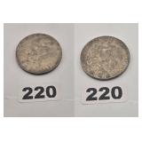 1985 MEXICO SILVER LIBERTAD UNCIRCULATED COIN