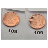 2020 Second Amendment Right Bear Arms Copper