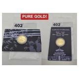 Chinese Panda .999 Silver Gold Gilded Coin