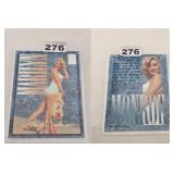 Marilyn Monroe .999 Silver Trading Card #65