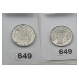 1973 MARDI GRAS POSEIDON SILVER ROUND COIN