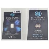 Benchmark Strategic Metals .999 Fine Silver