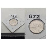2022 P Maya Angelou Uncirculated Quarter Coin