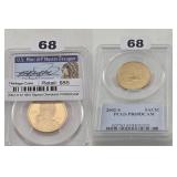 2002-S SACAGAWEA DOLLAR PCGS PR69DCAM SIGNED