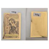 2026 Idaho Goldback 1/4000 Troy Oz 24K Gold