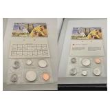 Royal Canadian Mint Uncirculated Copper Set