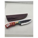 Custom Textured Blade Hunting Knife Sheath