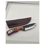 Custom Hand Forged Fixed Blade Skinning Knife