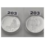 Rack em Smack em Ball Breaker Silver Rounds