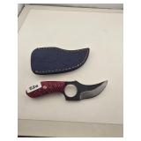 Custom Hand Forged Karambit Knife With Sheath
