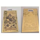 2024 WYOMING 1 GOLDBACK 1/1000 24K GOLD NOTE