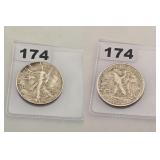 1941 Walking Liberty Silver Half Dollar Coin