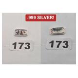 $100 Benjamin Franklin Art .999 Fine Silver