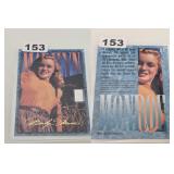 Marilyn Monroe 1993 Sports Time .999 Silver Card