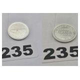 Florida Gator 999 Fine Silver Naples Round