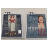 Marilyn Monroe 1993 .999 Fine Silver Card 33