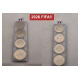 2026 FIFA World Cup Low Mintage Mexico 20 Pesos