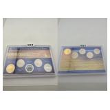 24 Karat Gold White Mountain Quarter Set 683