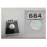 1943-S Lincoln Steel Wheat Cent Black Core Slab