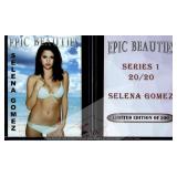 Selena Gomez Epic Beauties Trading Card