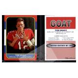 Tom Brady Sports Journal Retirement Card