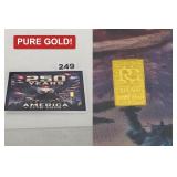 2026 America 250 Years Rare Limited Gold Bar