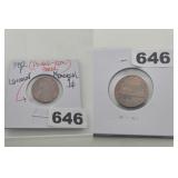 1982 P COPPER LINCOLN DOUBLE RIM ERROR PENNY