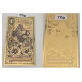 2024 Wyoming Goldback One Gold Note Series 1